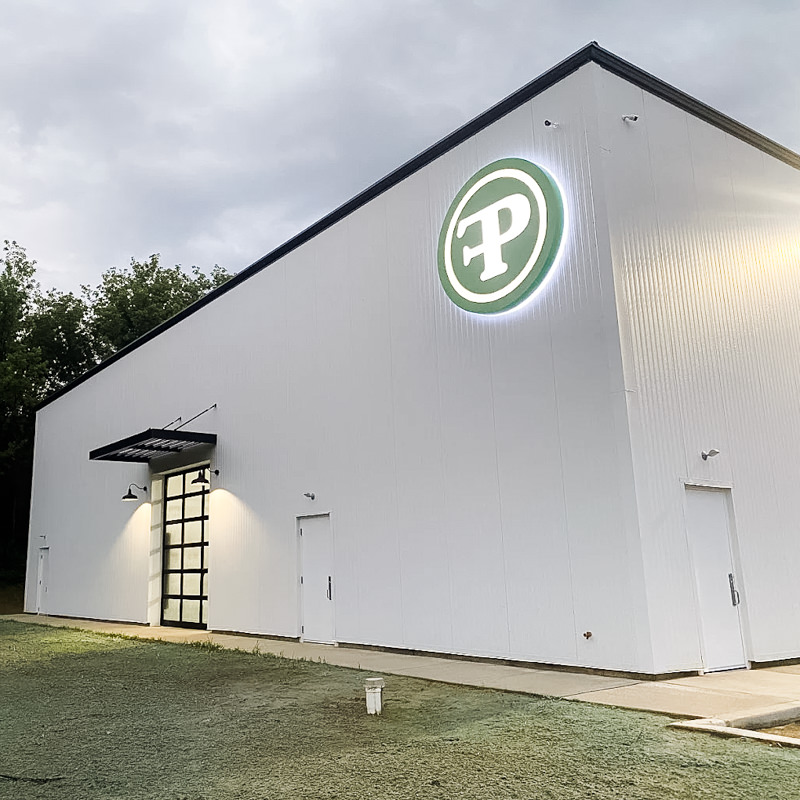 Shamus Design - Friendly Pickle - Building Signage 1