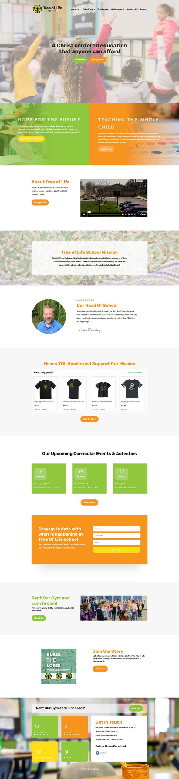 Shamus Design - TOL - Homepage Full